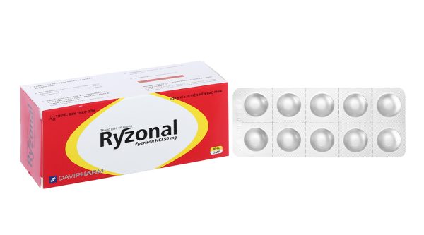 Ryzonal 50mg giúp cải thiện chứng tăng trương lực cơ, liệt cứng (6 vỉ x 10 viên)