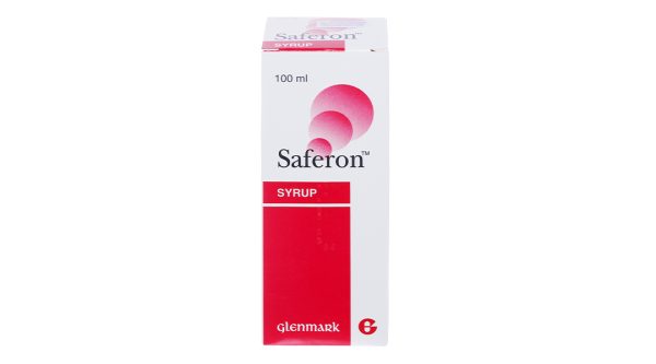 Siro Saferon 50mg/5ml trị thiếu máu, thiếu sắt chai 100ml