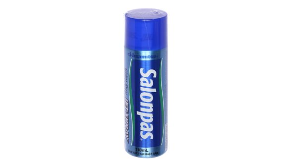 Xịt giảm đau Salonpas Jet Spray giảm đau, kháng viêm cơ khớp chai 118ml