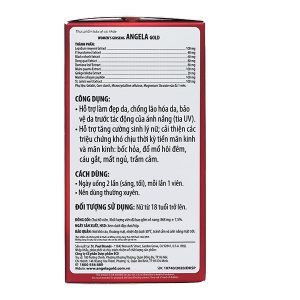 Ecogreen Woman's Ginseng Angela Gold tăng cường sinh lý nữ hộp 60 viên