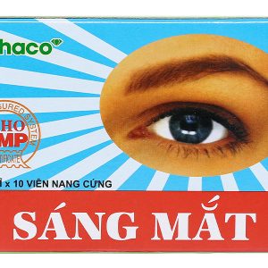 Sáng mắt Traphaco trị các bệnh về mắt, suy giảm thị lực (10 vỉ x 10 viên)