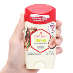 Sáp khử mùi Old Spice Timber ngăn mùi cơ thể, giảm tiết mồ hôi chai 73g