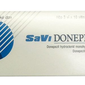 SaVi Donepezil 5 điều trị triệu chứng sa sút trí tuệ (3 vỉ x 10 viên)