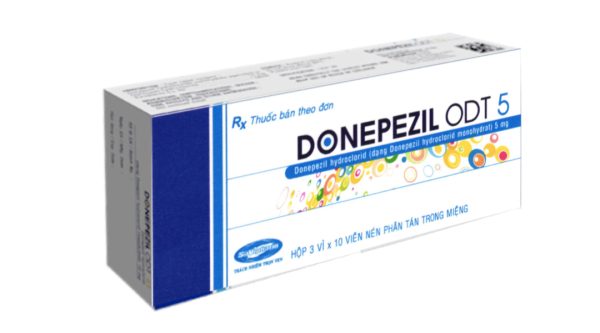 Donepezil ODT 5 SaVi trị sa sút trí tuệ (3 vỉ x 10 viên)