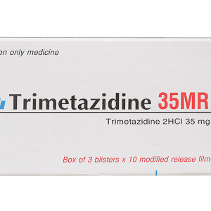 Savi Trimetazidine 35MR hỗ trợ điều trị triệu chứng bệnh đau thắt ngực (3 vỉ x 10 viên)
