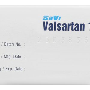 Savi Valsartan 160 trị tăng huyết áp, suy tim (3 vỉ x 10 viên)