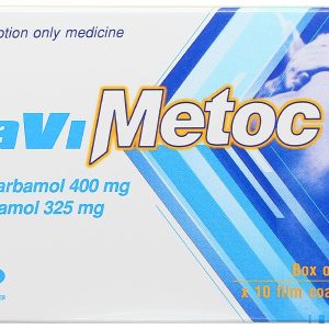 SaViMetoc giảm đau do co thắt cơ (3 vỉ x 10 viên)