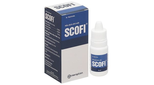 Hỗn dịch nhỏ mắt Scofl điều trị các tình trạng viêm mắt lọ 10ml