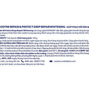 Kem đánh răng Sensodyne Repair & Protect Deep Repair Whitening tuýp 100g