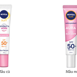 Serum chống nắng Nivea Sun Protect & White SPF 50+/PA+++ dưỡng trắng, sáng da tuýp 30ml