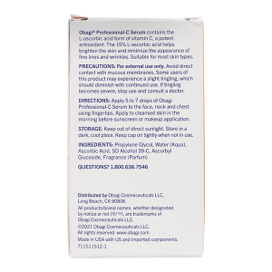 Serum Obagi Professional-C 15% dưỡng sáng da và chống oxy hóa chai 12.5ml