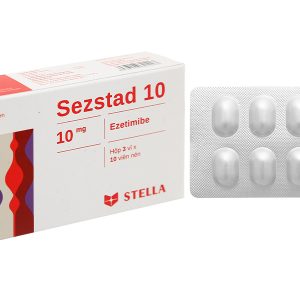 Sezstad 10 trị rối loạn mỡ máu (3 vỉ x 10 viên)