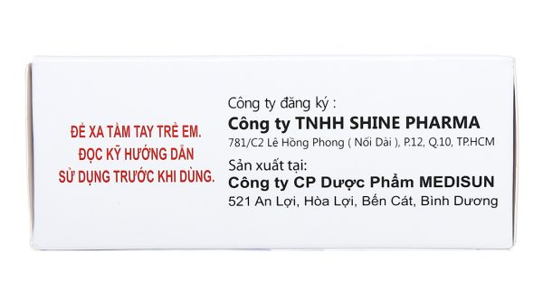 ShineTadeno 50mg trị rối loạn đường tiểu (3 vỉ x 10 viên)