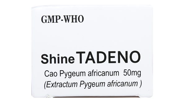 ShineTadeno 50mg trị rối loạn đường tiểu (3 vỉ x 10 viên)