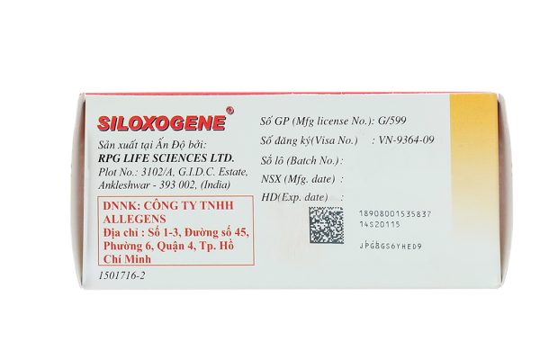 Viên nhai Siloxogene trị các triệu chứng tăng tiết axit dạ dày (10 vỉ x 10 viên)