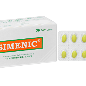 Simenic trị triệu chứng đau do rối loạn chức năng đường tiêu hóa, đường mật (3 vỉ x 10 viên)