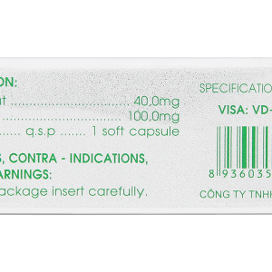 Simenic trị triệu chứng đau do rối loạn chức năng đường tiêu hóa, đường mật (3 vỉ x 10 viên)
