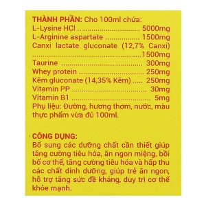 Siro Ăn Ngủ Ngon Hoàng Gia Bảo hỗ trợ tăng đề kháng hộp 20 ống x 10ml