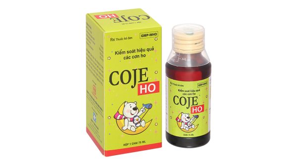 Siro Coje Ho trị và kiểm soát các cơn ho chai 75ml