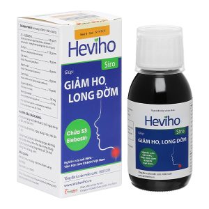 Siro Heviho hỗ trợ giảm ho, long đờm chai 100ml