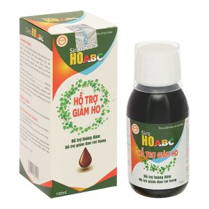 Siro ABC hỗ trợ giảm ho, loãng đờm chai 100ml