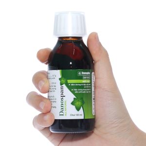 Siro Danospan trị viêm đường hô hấp cấp có kèm ho, viêm phổi mạn tính chai 100ml