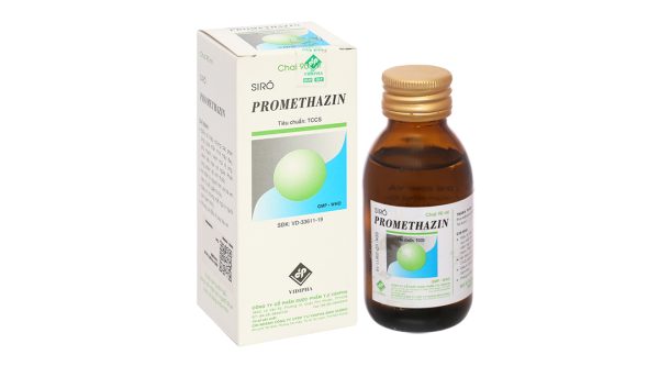 Siro Promethazin trị các triệu chứng viêm mũi dị ứng, mày đay chai 90ml