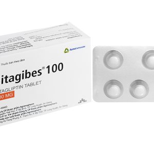 Sitagibes 100 trị đái tháo đường tuýp 2 (4 vỉ x 7 viên)