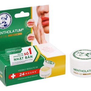 Sáp dưỡng môi Mentholatum Medi Lip Balm dành cho môi khô, nứt nẻ hũ 7g