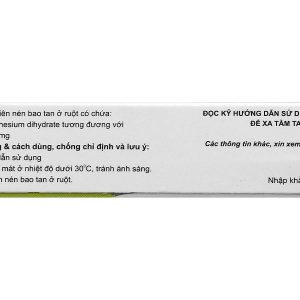 Sotig-20 trị trào ngược dạ dày, thực quản (3 vỉ x 10 viên)