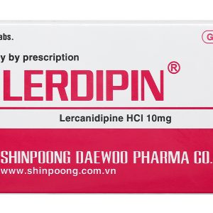 SP Lerdipin 10mg trị tăng huyết áp (3 vỉ x 10 viên)