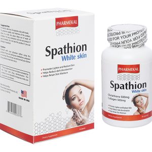 Pharmekal Spathion White Skin làm trắng da, giảm nám lọ 30 viên