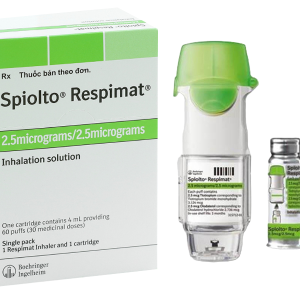 Dung dịch hít Spiolto Respimat 2.5mcg/2.5mcg trị tắc nghẽn phổi mãn tính bình 30 liều xịt