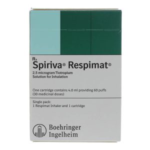 Dung dịch khí dung Spiriva Respimat 2.5mcg trị tắc nghẽn phổi mãn tính bình 30 liều