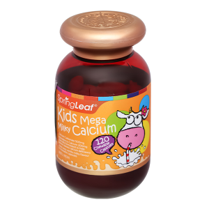 SpringLeaf Kids Mega Milky Calcium bổ sung canxi cho bé lọ 120 viên