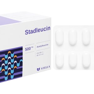 Stadleucin 500mg trị triệu chứng chóng mặt (10 vỉ x 10 viên)