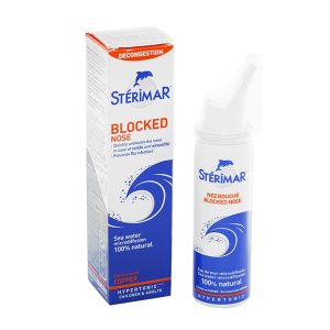 Dung dịch xịt mũi Sterimar Blocked Nose hỗ trợ giảm viêm mũi chai 50ml