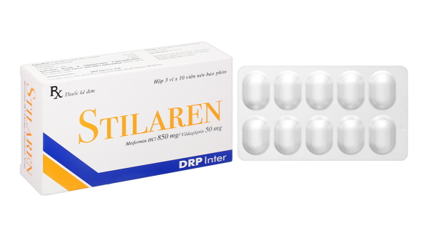 Stilaren trị đái tháo đường tuýp 2 (3 vỉ x 10 viên)