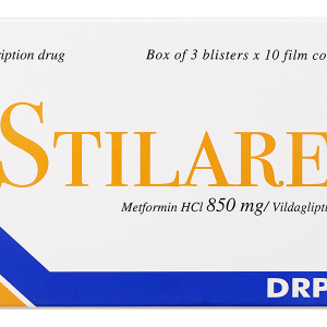 Stilaren trị đái tháo đường tuýp 2 (3 vỉ x 10 viên)
