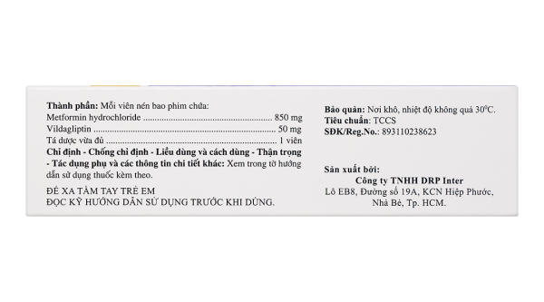 Stilaren trị đái tháo đường tuýp 2 (3 vỉ x 10 viên)