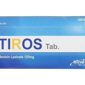 Stiros Tab. 125mg trị viêm khớp dạng thấp, đau cơ, đau dây thần kinh (10 vỉ x 10 viên)