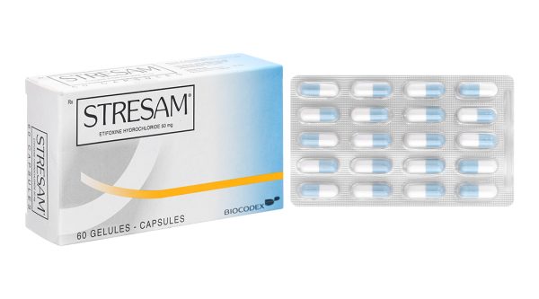 Stresam 50mg trị rối loạn lo âu (3 vỉ x 20 viên)