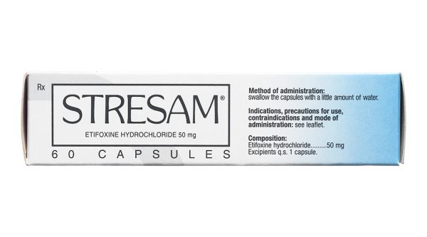 Stresam 50mg trị rối loạn lo âu (3 vỉ x 20 viên)