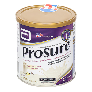 Sữa bột Prosure cho người đang hoặc có nguy cơ sụt cân do hao mòn hương vani (380g)