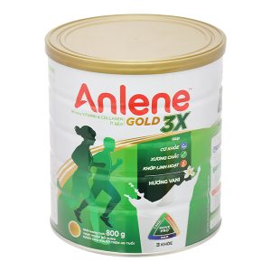 Sữa bột Anlene Gold 3X giàu Canxi cho người trên 40 tuổi hương vani (800g)