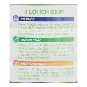 Sữa bột Anlene Gold 3X giàu Canxi cho người trên 40 tuổi hương vani (800g)
