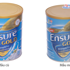 Sữa bột Ensure Gold Strengthpro tăng cường sức khỏe hương vani ít ngọt (800g)