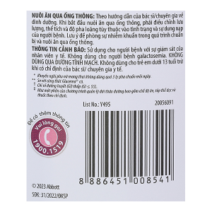 Sữa bột Glucerna bổ sung dinh dưỡng cho người tiểu đường hương vani (380g)