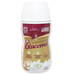 Sữa bột pha sẵn Glucerna cho người đái tháo đường hương vani (220ml)