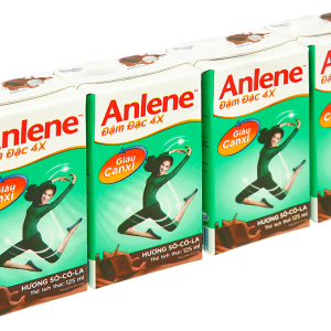 Sữa bột pha sẵn Anlene đậm đặc 4x cho người từ 19 tuổi hương socola (125ml)